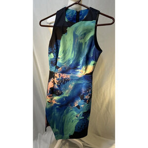 Ringuet Sheath Dress – Women’s 8 – Australia – Reef Print – Sleeveless Elegant D